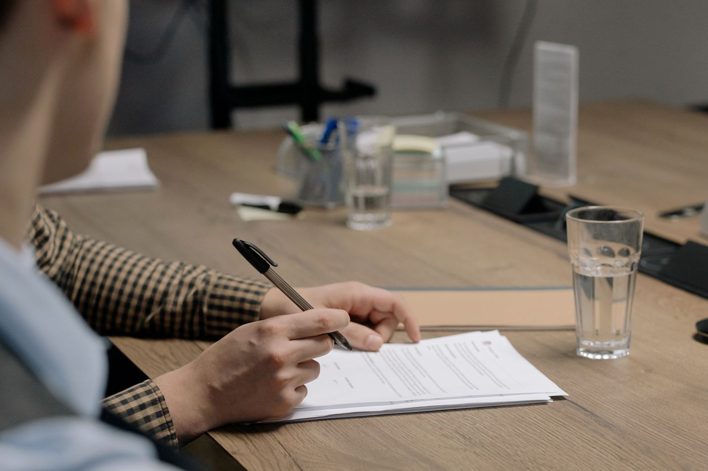 Signature et préparation d'un dossier de financement